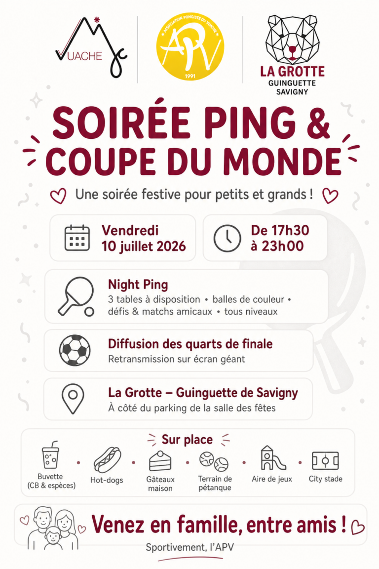 Guinguette La grotte de Savigny le 10 Juillet 2026